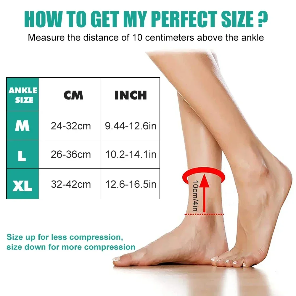1Pcs Ankle Brace Compression S - Ankle Brace Sock ulasan dan harga