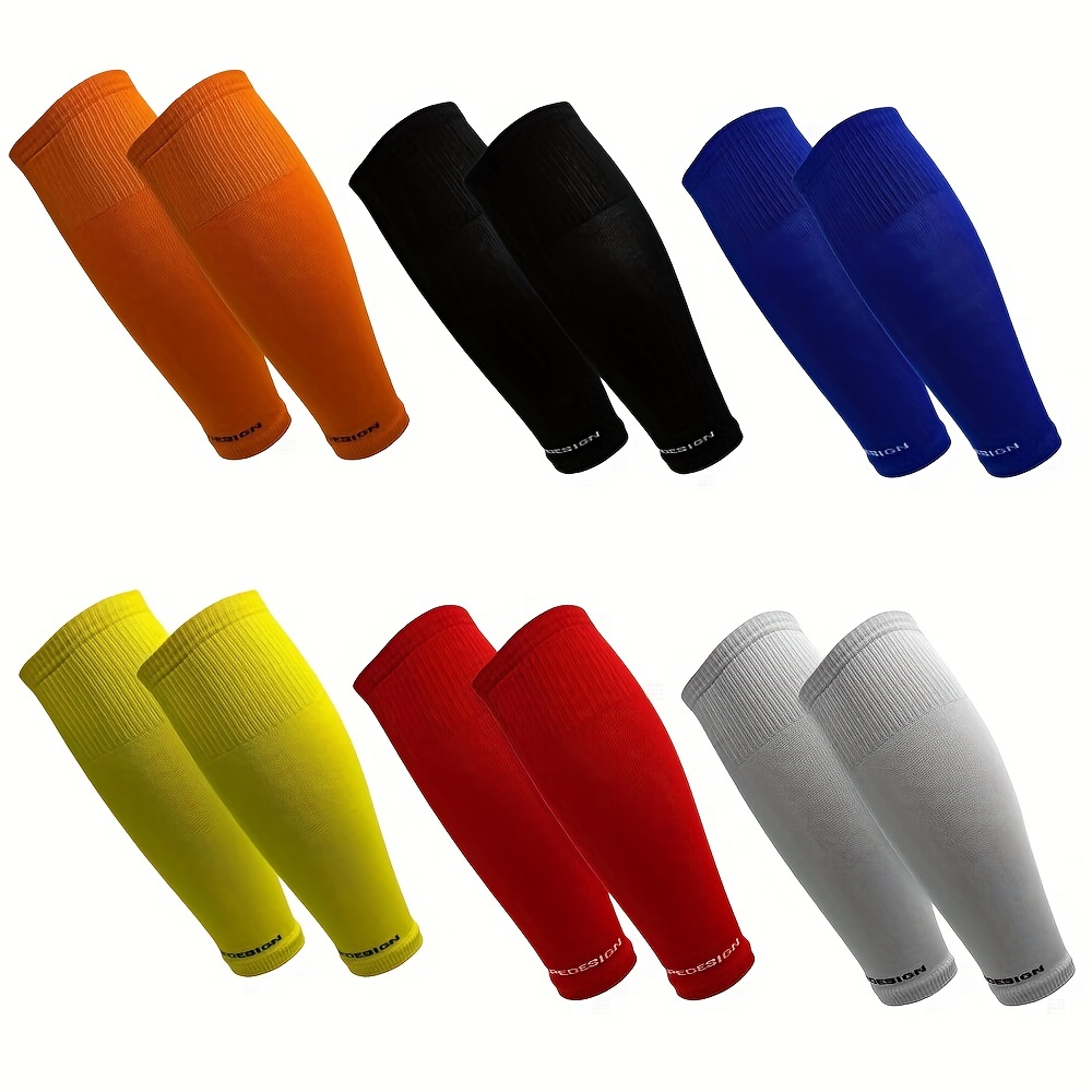 1 pair of football socks+1 pai - Compression Sleeve Calf ulasan dan harga