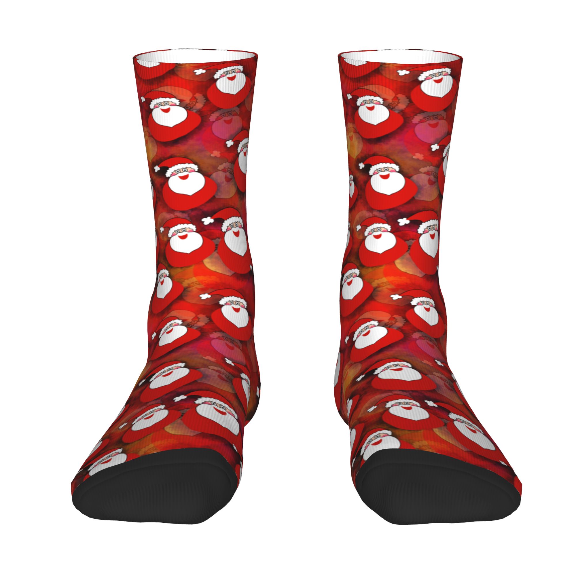 Custom Santa Clause Christmas  - Dress Sock Men ulasan dan harga