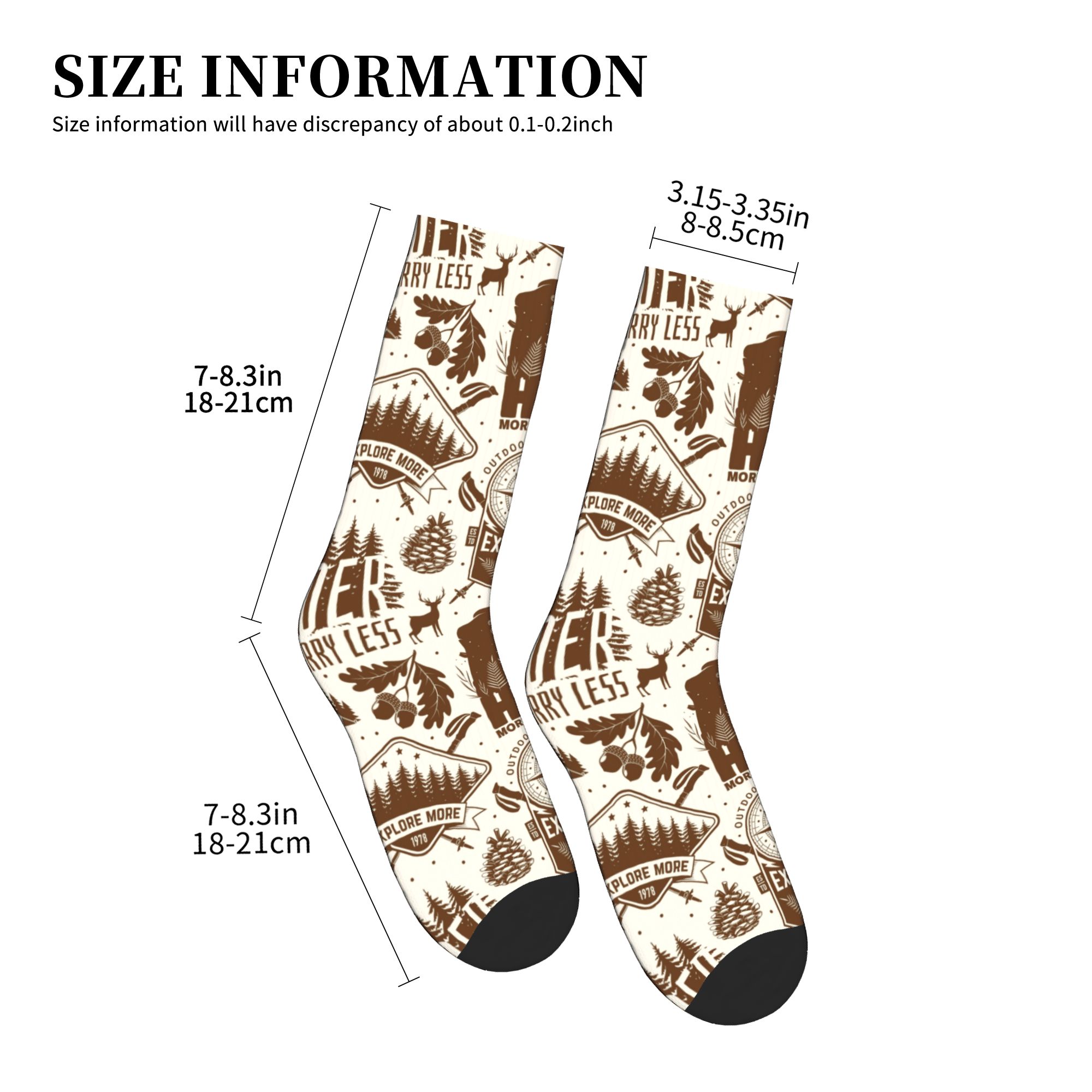 Cool Men's Vintage Brown Hike  - Dress Sock Men ulasan dan harga