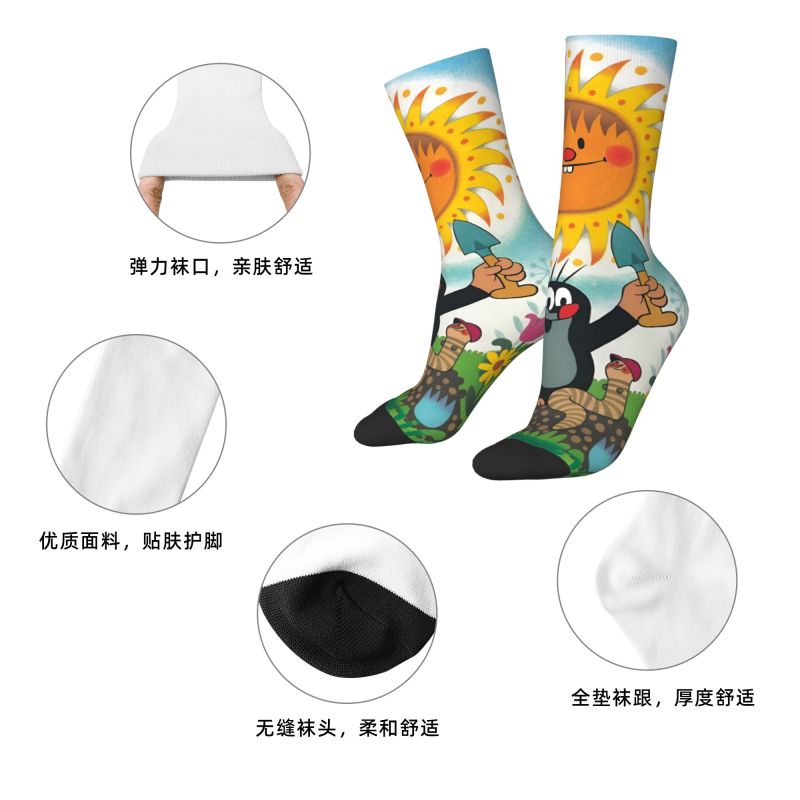 Custom The Little Mole Mens Cr - Dress Sock Men ulasan dan harga