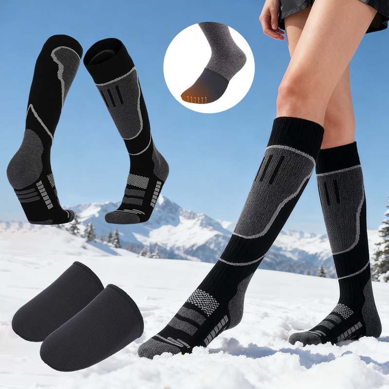 2Pair Thermal Ski Socks and Ne - Thermal Sock Winter ulasan dan harga
