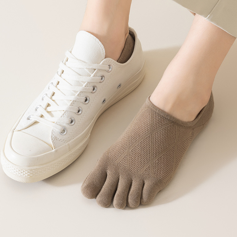 5 Pairs Summer Five-finger Soc - Toe Sock Split ulasan dan harga